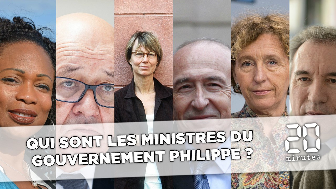 Collomb, Le Drian, Hulot, Le Maire... Qui sont les ministres du gouvernement Philippe ?