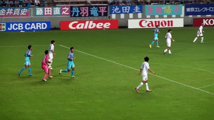 20130914 サガン鳥栖VS湘南ベルマーレ 左サイドからの野田