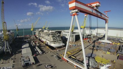 Timelapse Viking Sky - Fincantieri - Luigi Sauro Studio®