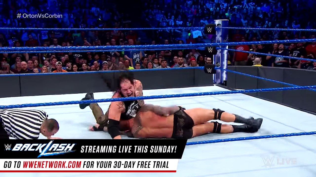 Randy Orton vs. Baron Corbin- SmackDown LIVE 16.05.2017