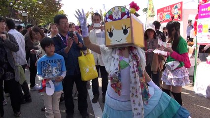 20121021ゆるキャラまつり やななブース①