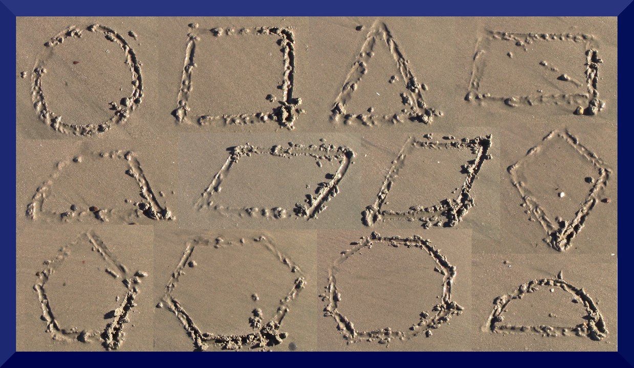 Sand Shapes - Learn Geometric Shapes - The Kids' Picture Show (Fun & Educational Learning Video)