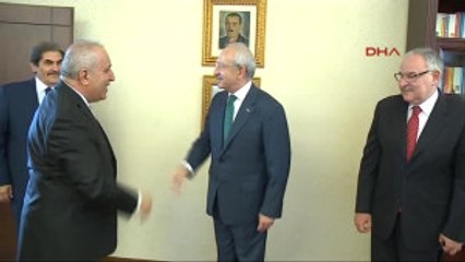 Kılıçdaroğlu, DYP Genel Başkanı Çetin Açıkgöz Ile Görüştü