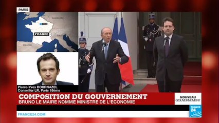Pierre-Yves Bournazel, LR : "On est à un tournant historique. Je souhaite la pleine réussite à ce gouvernement"
