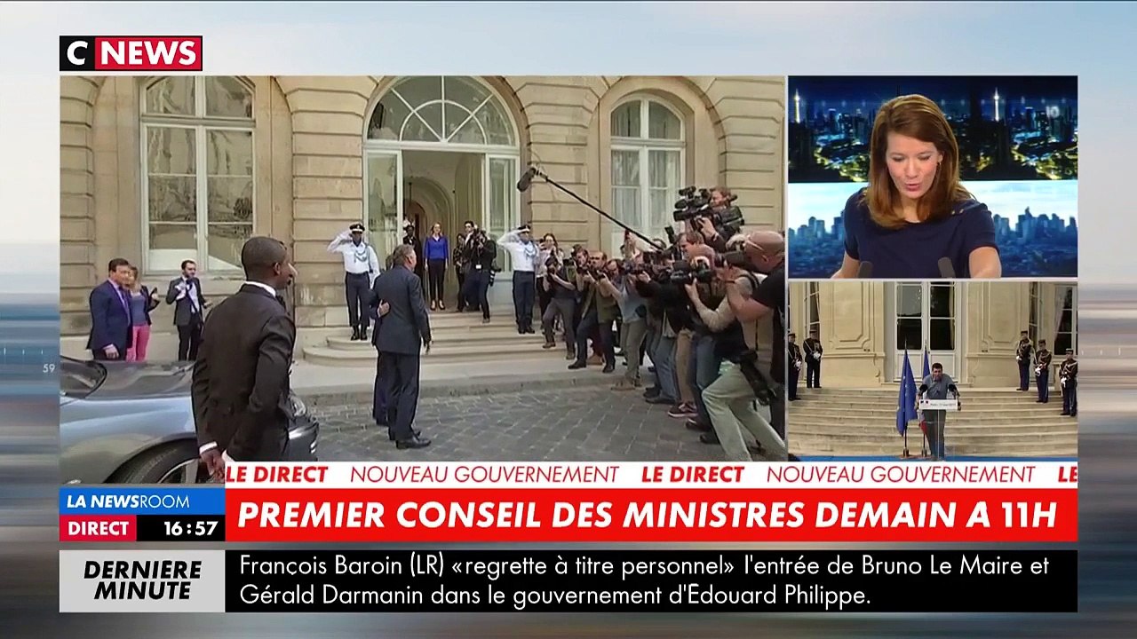 Passation de pouvoirs au ministère de la Justice