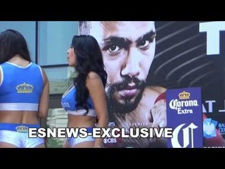 keith thurman vs shawn porter the ring girls! EsNews Boxing
