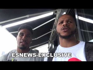 Anthony Dirrell Jarrett Hurd on BRONER VS DANNY GARCIA EsNews Boxing