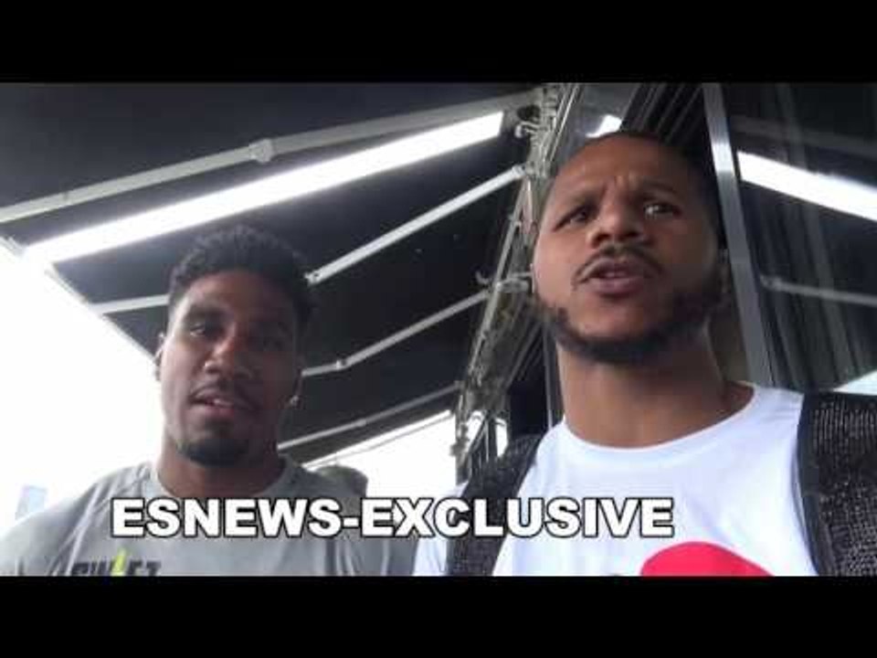 Anthony Dirrell Jarrett Hurd on BRONER VS DANNY GARCIA EsNews Boxing