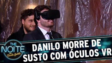Danilo tem experiência aterrorizante com óculos VR