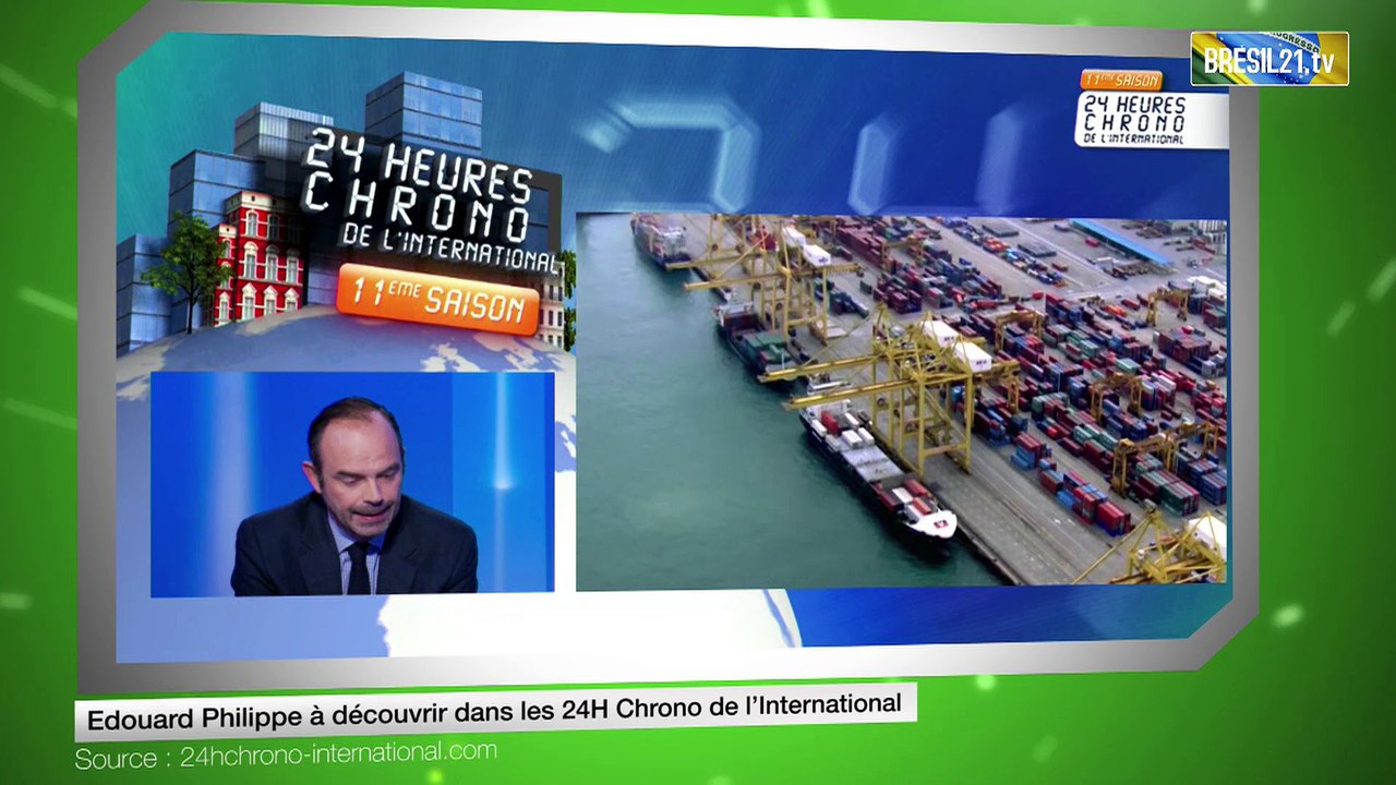 Edouard Philippe à découvrir dans les 24H Chrono de l’International
