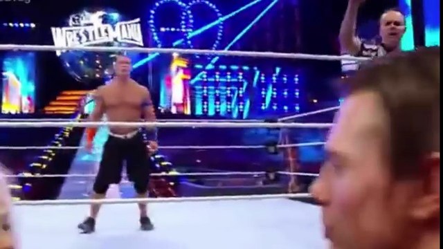 Wrestlemania 33 John cena and Niki bella vs the Miz and Maryse wwe full match 2017 (2)