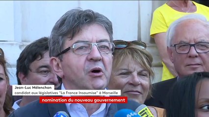 Mélenchon : "c'est un gouvernement de droite, point"