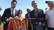 Quand Baptiste Giabiconi président du FC Martigues rencontre Jacques-Henri Eyraud président de l'OM