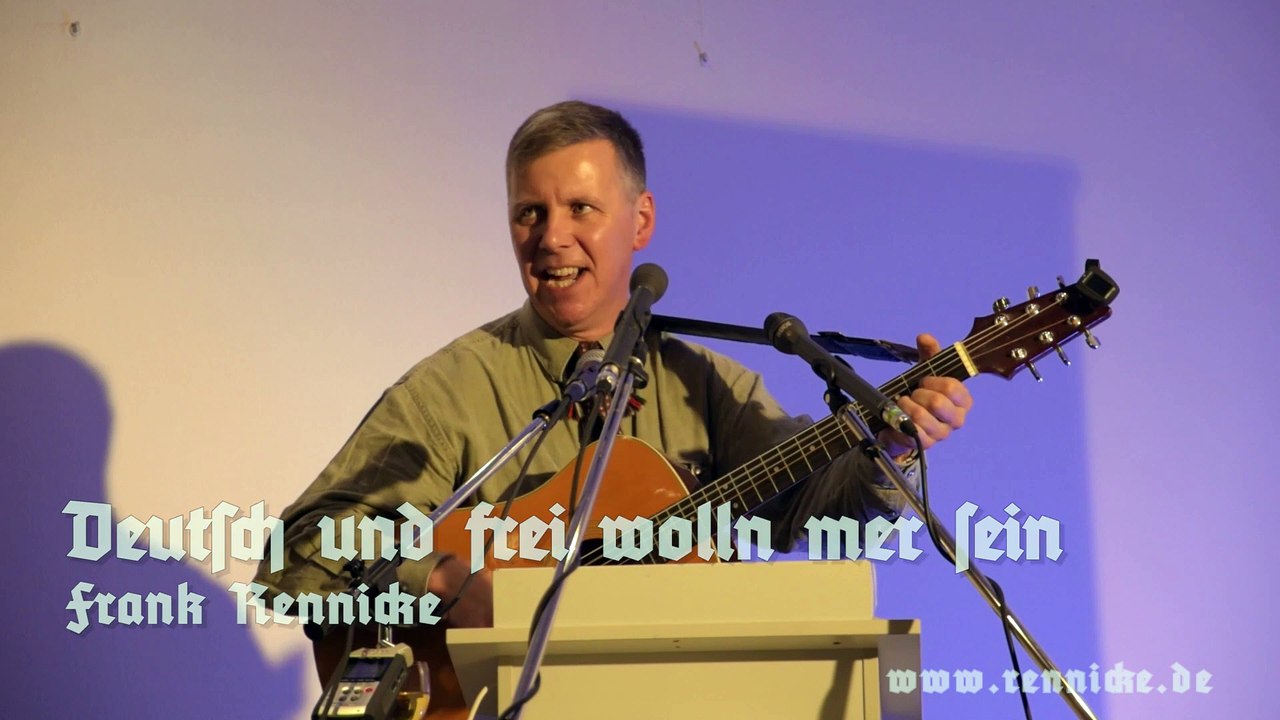 Deutsch und frei wolln mer sein