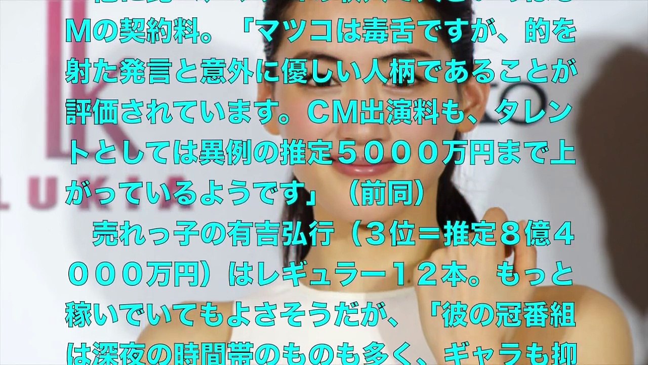 【芸能人格付けチェック】ギャラ総額推定１３億円！芸能界長者番付ランキング！