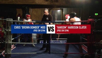 Its ON | White Collar Boxing | Chris "Brown Bomber" Moo Vs "Hansom" Harrison Slater