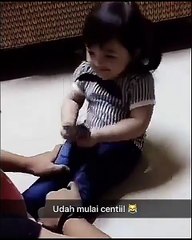 Centilnya Arsy Addara Udah Mulai Pakai Make Up l Keluarga A6