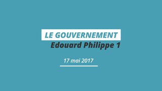 Le gouvernement d'Edouard Philippe