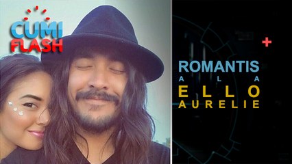 Ello-Aurelie Ogah Mesra di Depan Kamera Media - CumiFlash 17 Mei 2017