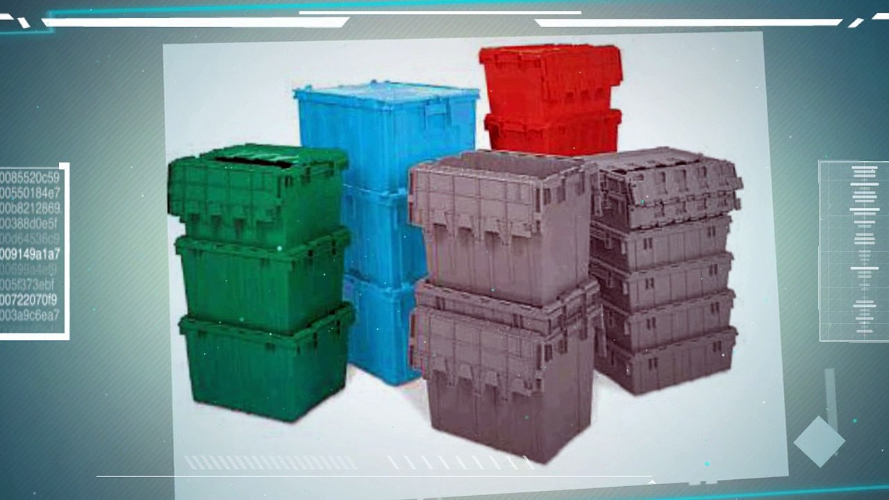 Plastic Moving Crates