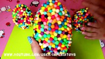 GIANT SURPRISE EGGS DIPPIN DOTS THOMAS CARS HELLO KITTY MINNIE PAW PATROL SPIDER-MAN Imper