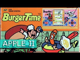BurgerTime - Apple II (1080p 60fps)