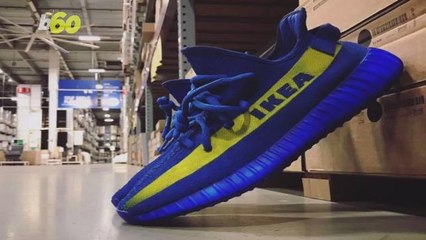 Feast your eyes on these IKEA-inspired Custom Yeezys