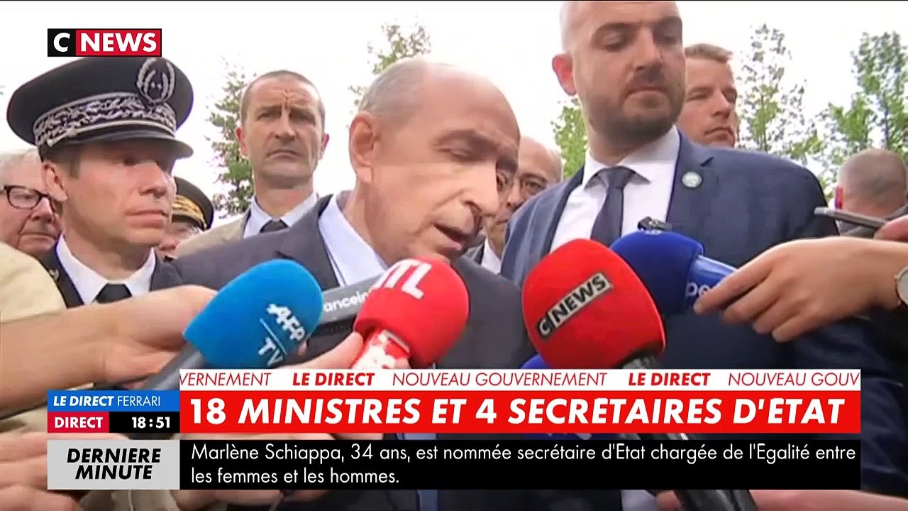 Gérard Collomb : "Je connais la difficulté du métier de policier"