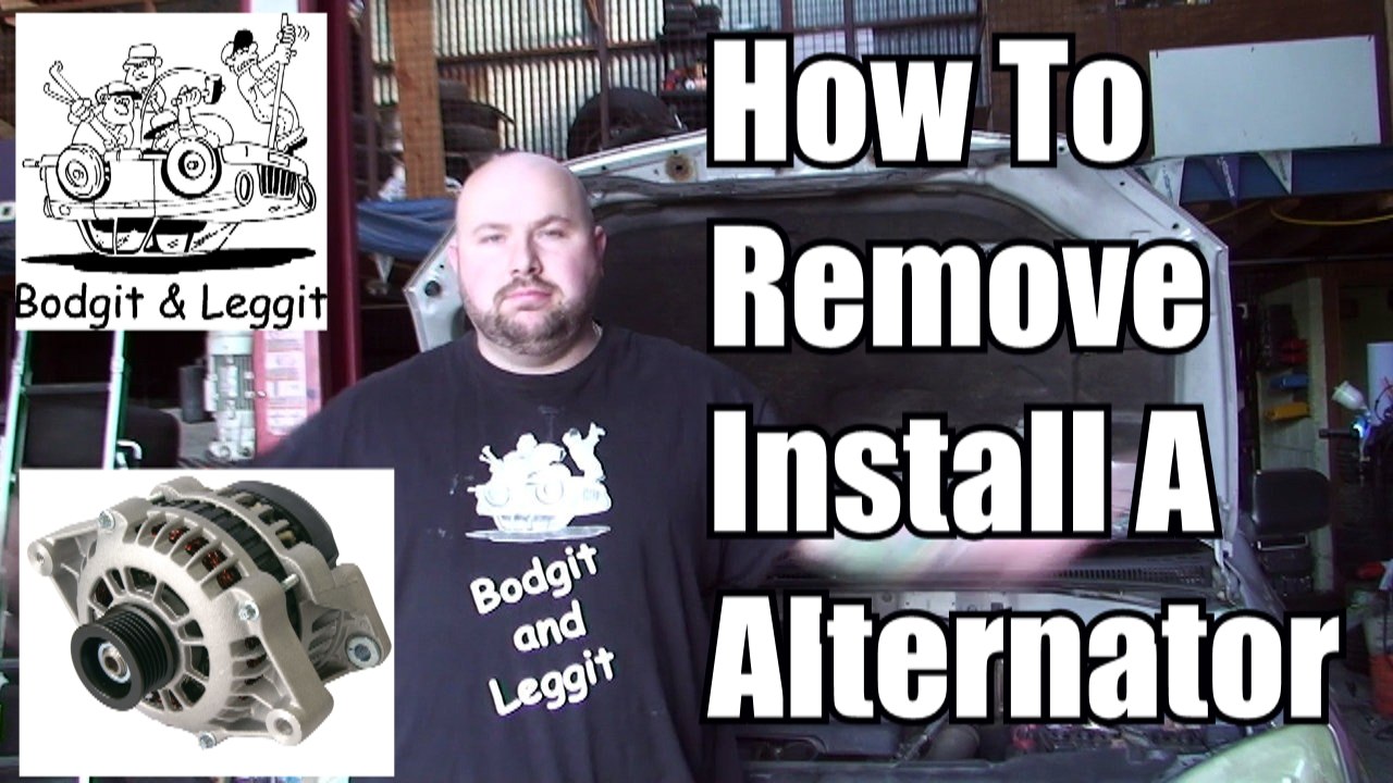 bodgit and leggit garage ford focus alternator nightmare how to remove install