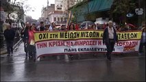 Yunanistan'da Kemer Sıkma Reformları Halkı Sokağa Döktü- Ülke Genelinde 24 Saatlik Grev İlan Edildi