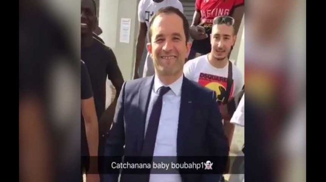 Ces jeunes qui ont croisé Benoît Hamon ont compris comment lui redonner le sourire