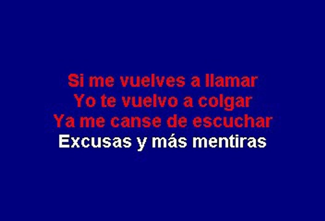 Selena - La llamada (Karaoke)