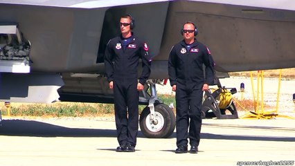 2015 F-22 Raptor Demo & Heritage Flight