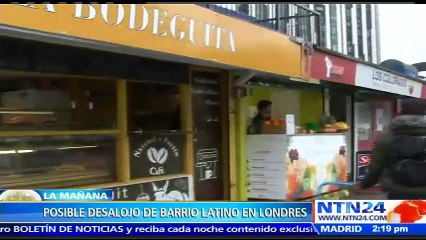 Comunidad latina adelanta campaña para evitar desalojo de negocios en el sur de Londres