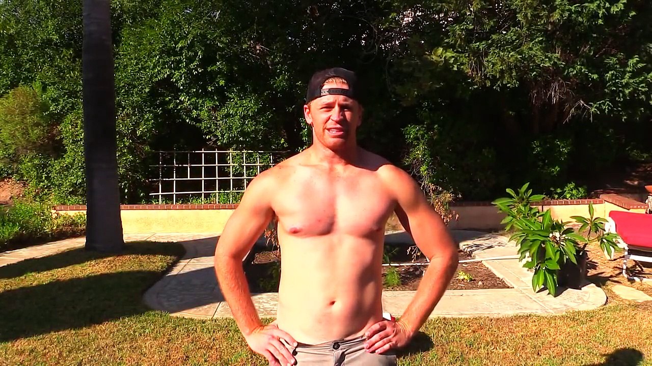 Spencer Hughes accepts ALS Ice Bucket Challenge