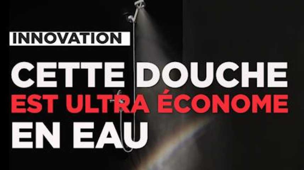 Des Français inventent une douche ultra économe en eau