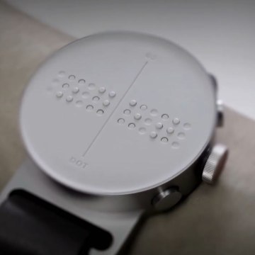 This braille smartwatch helps the visually impaired [Mic Archives]