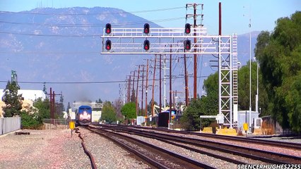 Amtrak & BNSF Action in Southern California (December 28th, 2013)
