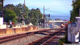 Amtrak Trains in Santa Ana, CA (November 2nd, 2013)