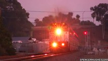 Amtrak Trains - Dash 8 #507 on the Del Mar Block (August 4th, 2013) AWESOME K5LA ACTION !!!