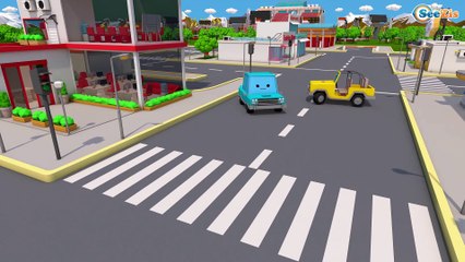 Cars for Children to Learn Colors with Sports Cars | Monster Truck Educational Toon