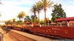 Fullerton, CA - Amtrak Trains, BNSF Trains, Metrolink Trains in (August 2nd, 2013)