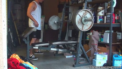 Max Bench Press - 320 Spencer Hughes