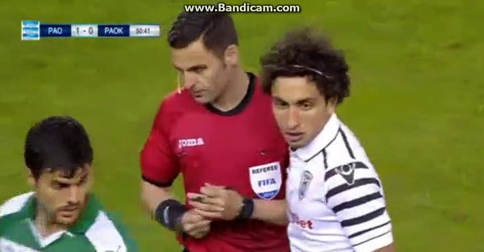 Warda RED CARD HD Panathinaikos 1-0 Paok 17-05-2017