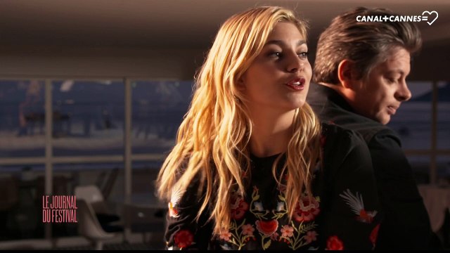 Benjamin Biolay : C'est ton 1er Cannes Louane, comment tu te sens ? - Le Journal Du Festival 2017