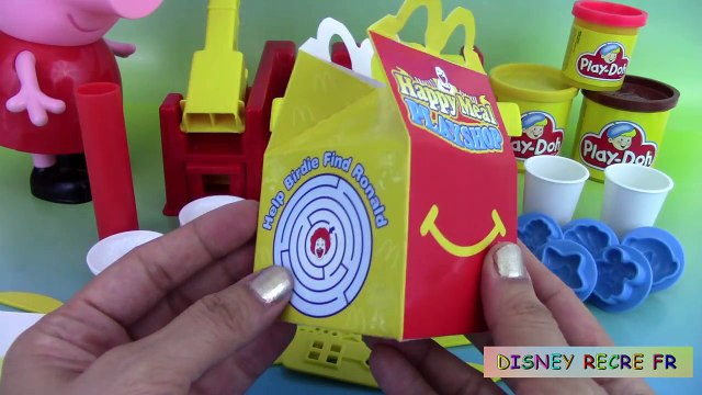 Pâte à modeler Play Doh Mcdonald's Happy Meal Playshop Playset Frites Hamburgers