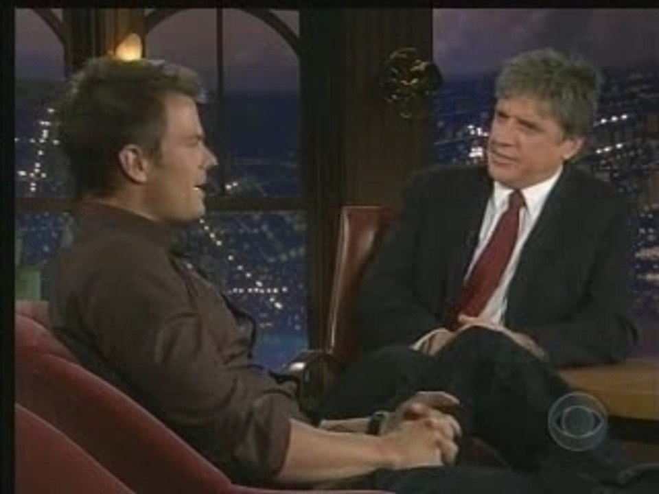 Josh Duhamel chez Craig Ferguson