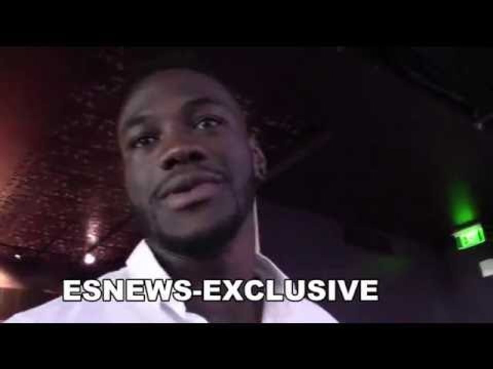DEONTAY WILDER MESSAGE TO CHRIS ARREOLA EsNews Boxing