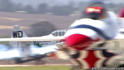 2012 March ARB Airfest - John Collver "Wardog" in the SNJ-5