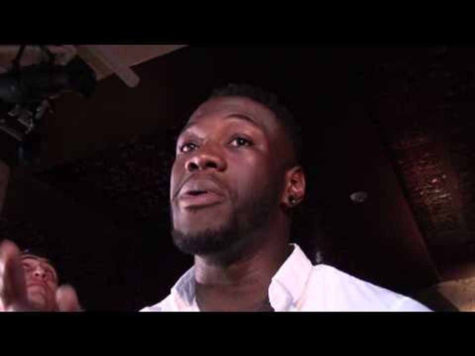 deontay wilder on fighting chris arreola EsNews Boxing